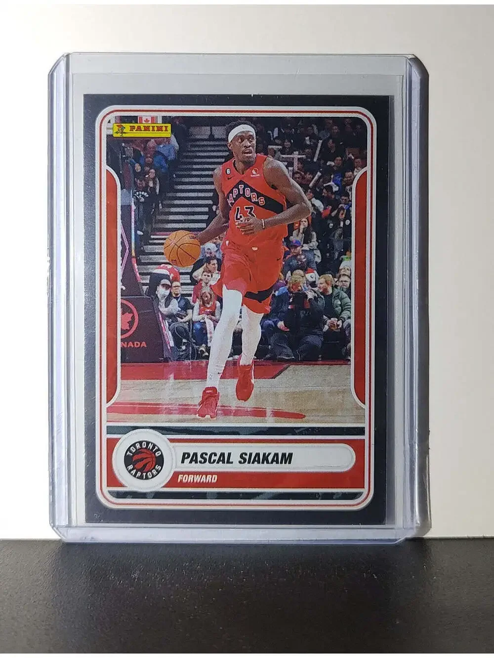 Pascal Siakam 2023-24 Panini NBA Sticker Foil Card #19 Toronto Raptors